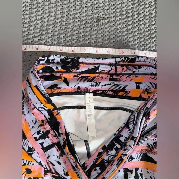 lululemon Speed Up Crop Inversion Multi Leggings w/ Mesh 8 - Picture 10 of 16